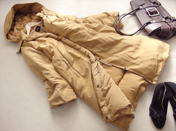 美品*マックスマーラMax Mara たっぷりダウン美人コート42