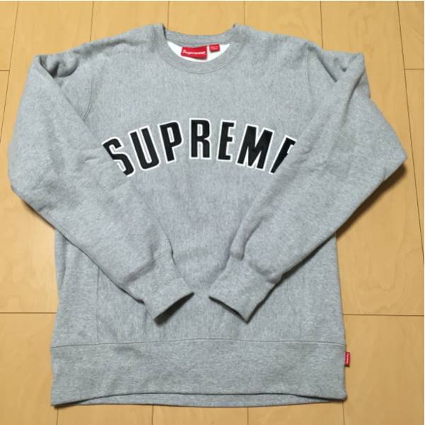 supreme ARC logo crewneck 15aw s グレー jordan 美品