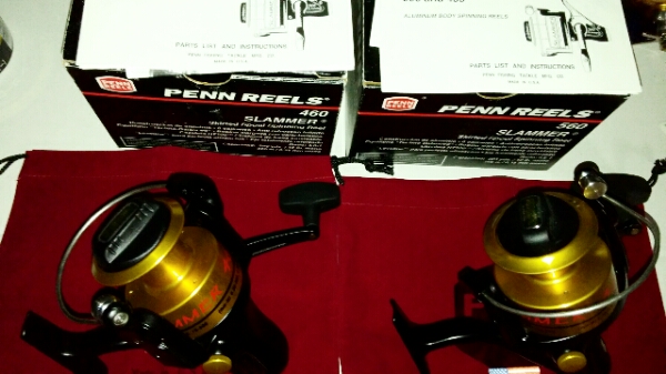 希少未使用品PENN SLAMMER460&560 2台セット PENN 【公式通販】