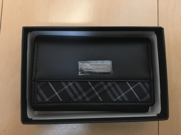 バーバリーブラックレーベル ５連キーケース 未使用品