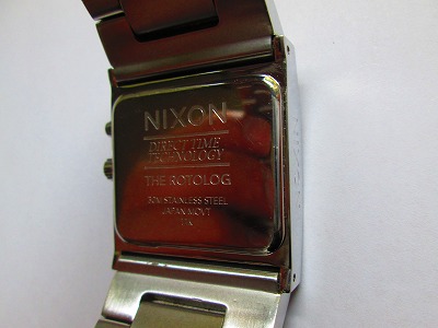 ニクソン（NIXON) ロトログ 木目 メンズ 腕時計 動品