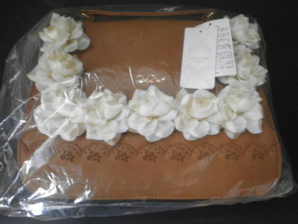 LIZ　LISA　リズリサ　バッグ　3way バラ　新品紙タグ付き！