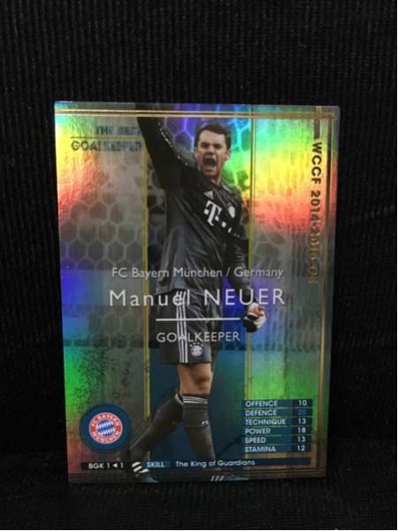 wccf 14-15 OE BGK マヌエル・ノイアー 新品