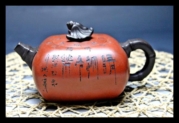 朱泥 急須 茶壺 陳鳴遠 在銘 中国美術 煎茶道具