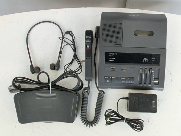 ジャンク SONY ソニー ディクテーター トランスクライバー BI-85