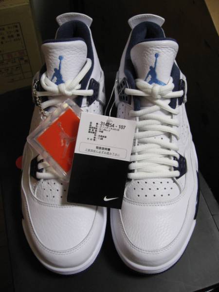 JORDAN 4 RETRO LS エアジョーダン4 レトロ LS COLUMBIA 復刻