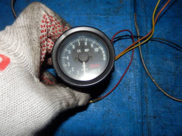 大森 oomori 排気音計 52パイ 黒盤 AE86 HKS トラスト 旧車