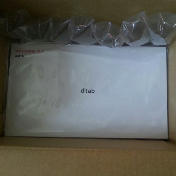 dtab d-01G docomo : タブレット tablet d－01g silver Docomo 