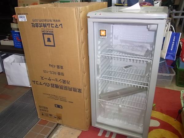 卓上冷蔵ショー レマコム 冷蔵庫 レマコム 4面ガラス 冷蔵ショーケース