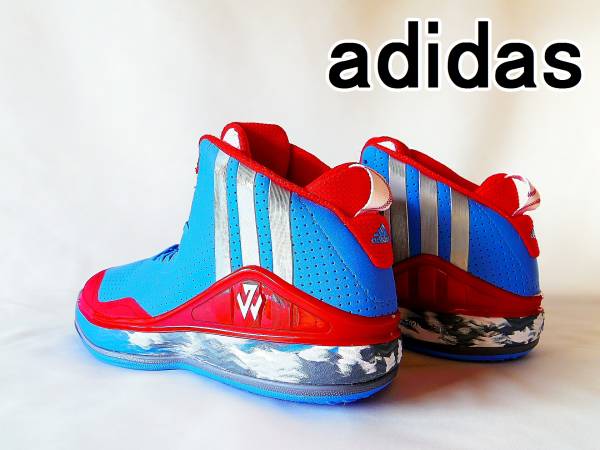 くつ 【福】 新品 ジョン ウォール 定価1.4万 軽量 NBA アディダス J WALL