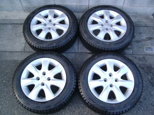 ホンダ専用 フィット シャトル グレイス インサイト 185/60R15 ホンダアルミ 185/60R15 インサイト グレイス シャトル フィット