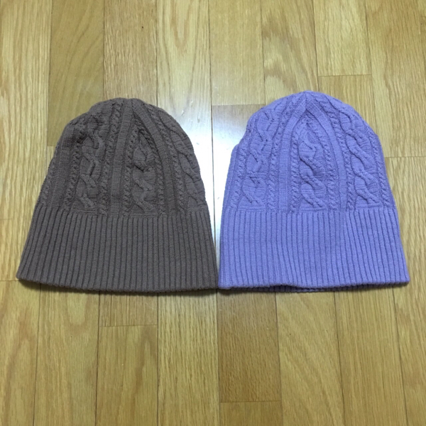 美品 nonnative ケーブルニットキャップ ブラウン ノンネ