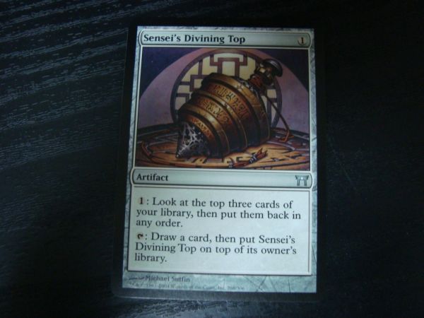 MTG Sensei's Divining Top 師範の占い独楽 英語 4枚 【公式通販】