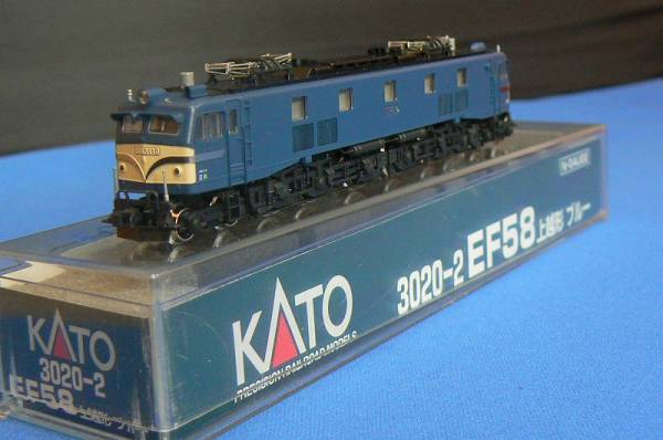 【新同】KATO 3020-2 EF58 上越形ブルー付属品未使用未開封⑤ EF58 上越形 3020-2 KATO ブルー | Nゲージ 鉄道模型 : 付属品 希少 Yahoo!