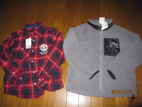 ブルー・クロス★★２０１５福袋Ａ★１３０・２点★パーカー