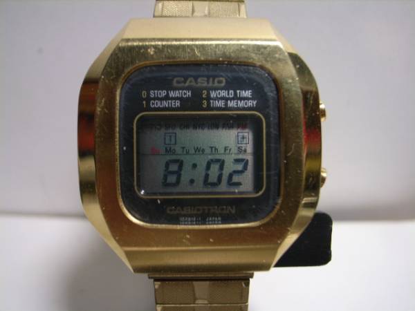 ジャンク 70年代 CASIO カシオトロン GS-14 X-1s ワールドタイム