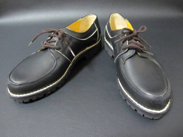 未使用品 ORD 25.5cm vibramソール 黒　皮 ブーツ シューズ