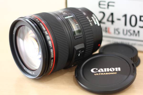 ◆美品Canon キヤノン EF 24-105mm F4L USM・中古品◆