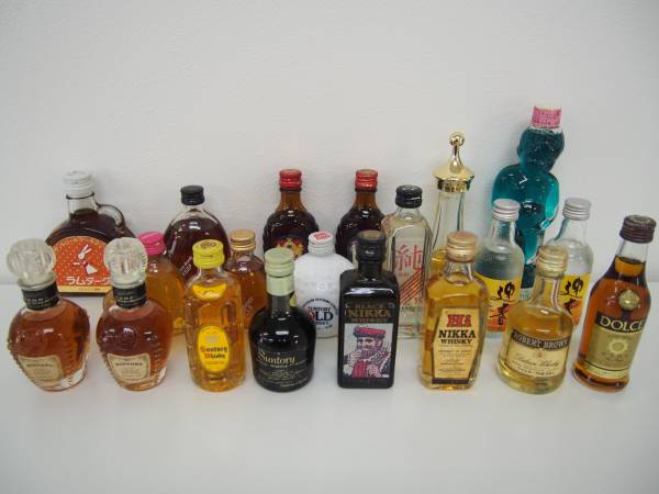 92●古酒 ウィスキー ブランデー サントリー 他 ミニボトル 20本