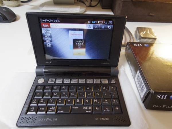 セイコーインスツル DF-X10000 DAYFILER 電子辞書 デイファイラー