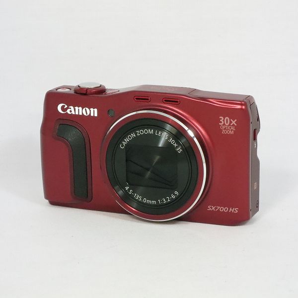 1円 PowerShot SX700 HS (RD) (1610万画素/30倍/レッド/SDXC) CANON