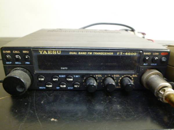 ES071 【ジャンク】 YAESU FT-4600 トランシーバー 無線 ES071 【ジャンク】 YAESU FT-4600 トランシーバー 無線 Yahoo