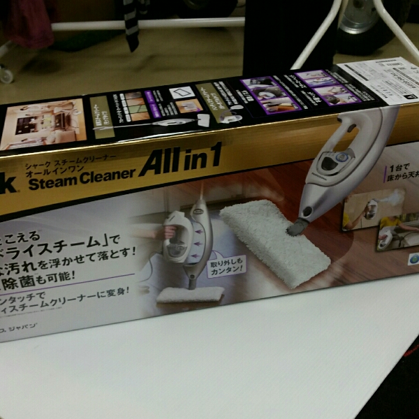 新古品★Shark シャーク スチームクリーナー All in 1　コストコ