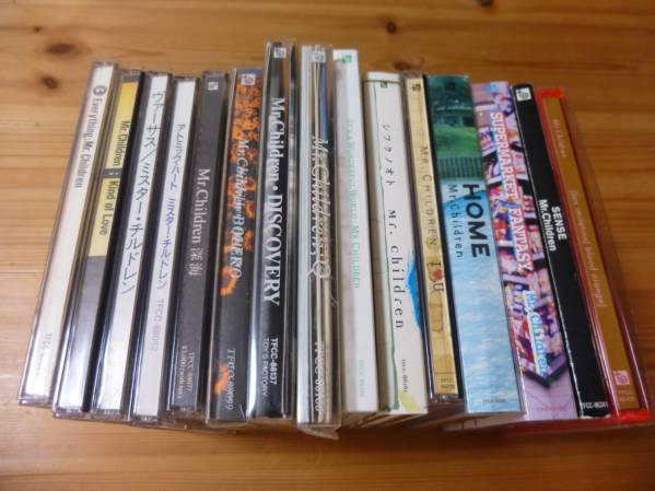 ミスターチルドレン」オリジナルCD全15枚セット 1992―2012 1992-1995