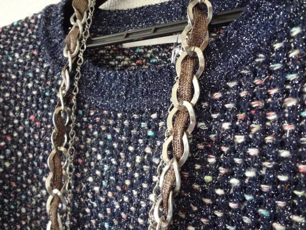 新品★ピノーレ PINORE 春物ニット 40 ★31320円