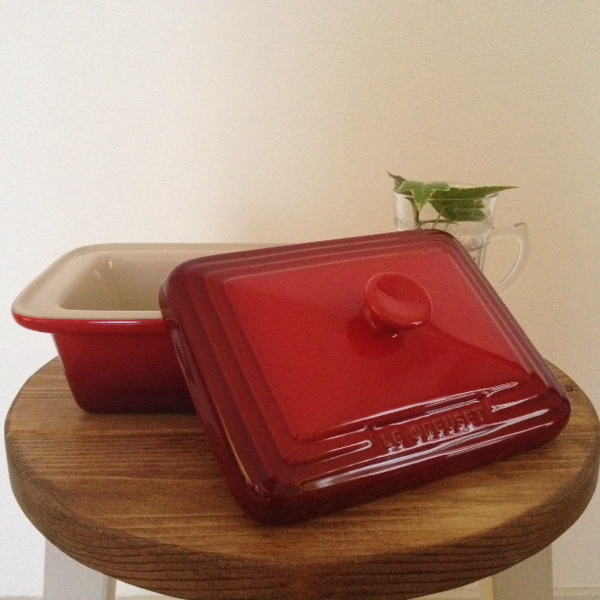 ◎ルクルーゼ◎バターディッシュ◎チェリーレッド◎レア◎