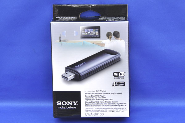 ACB01314◆未使用 SONY USB無線LANアダプター UWA-BR100/BRAVIA