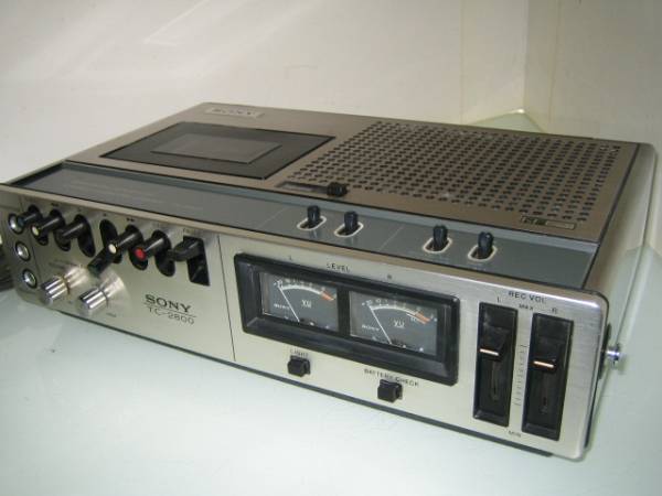 SONY TC-2800 カセットデンスケ