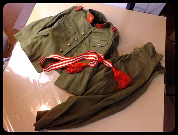 1S23 ◇彩◇ 旧日本軍 / 陸軍 軍服 たすき ミリタリー 実物 ◇