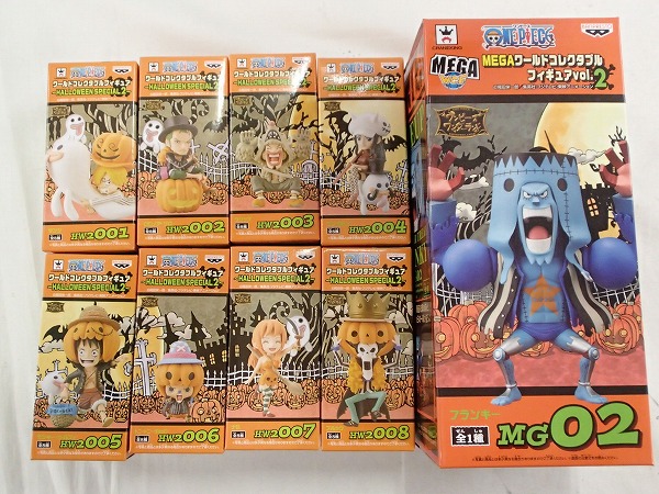 新品未開封ワンピースフィギュアと雑貨10個セット 未開 ワールドコレクタブルフィギュア ONE PIECE HW/MEGA[梱0.1] SK