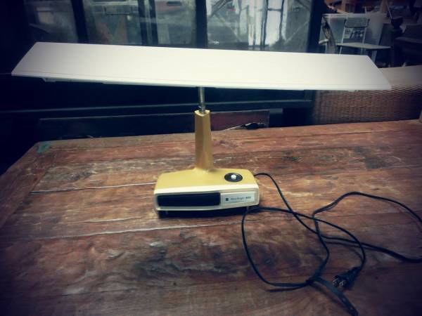 ナショナル 電気スタンド レトロ 照明 蛍光灯 インテリア H7な