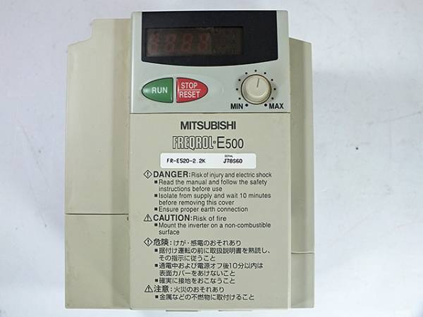 インバータ FREQROL-E500シリーズ 三菱電機 インバータ FREQROL FR