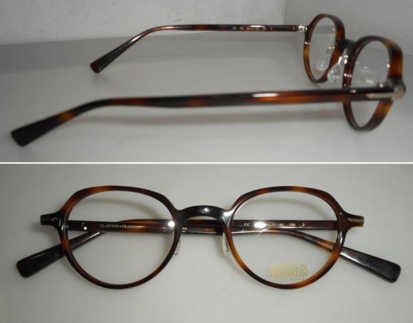 Clayton Franklin ボストン DM 46□21-145 759 3 ブラウン