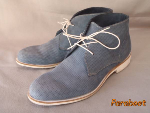 Paraboot/パラブーツ□パンチングレザーチャッカブーツ パラブーツ