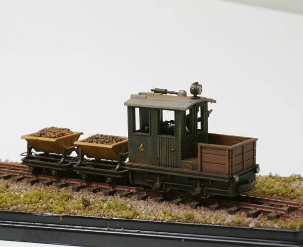 HO9mmナローエガーバーンワークカー+ナベトロ編成