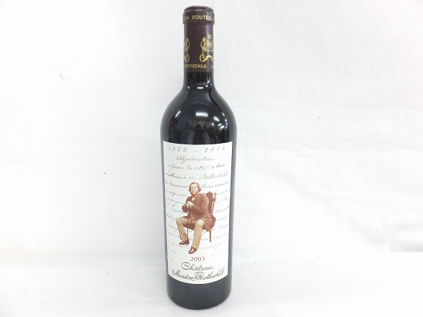 【未開栓】シャトー ムートン ロートシルト 2003 赤ワイン