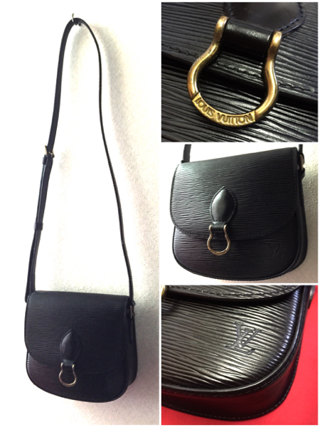 ルイヴィトン ミニ サンクルー エピ M52212 ショルダーバッグ 黒