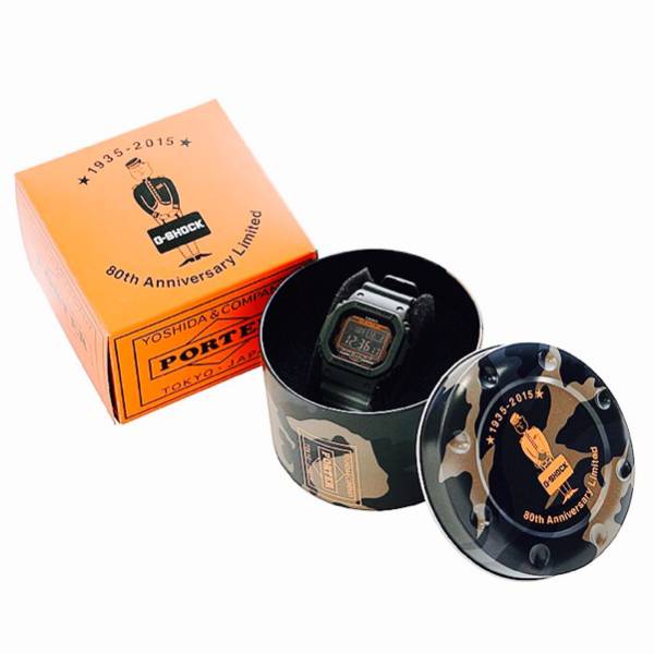 限定 極少 porter×G-SHOCK 80th 5600 ポーター×Gショック