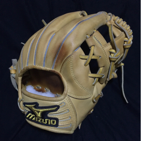 ミズノプロ 硬式 内野 限定品 クレストハイドスプリームエリート