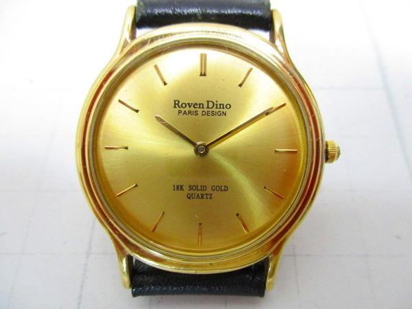 管6419A★Roven Dino★腕時計 ALL 18K GOLD★RD-9001★