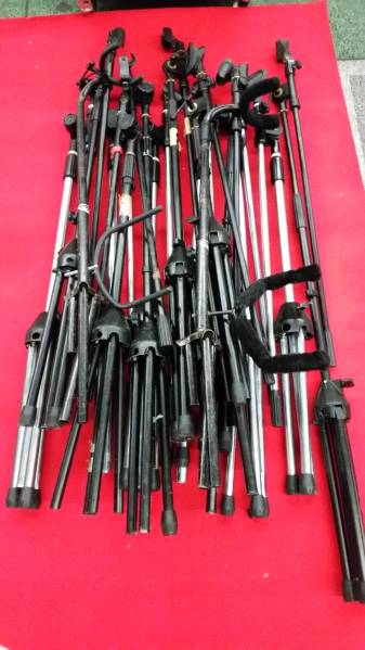 A102　マイクスタンド　ギタースタンド　セット_1