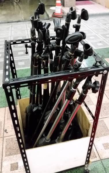 A102　マイクスタンド　ギタースタンド　セット_3