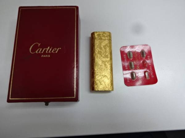 CARTIER カルティエ ガスライター ゴールドGP 着火OK Cartier CARTIER カルティエ ガスライター ゴールドGP 着火OK Cartier