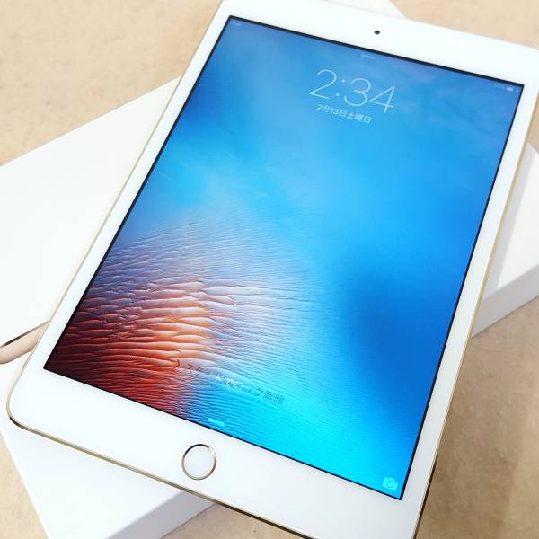美品 iPad mini 3 Wi-Fi 16GB ゴールド 美品iPad mini3 Wi-Fi+