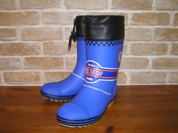 76 Lubricants STEELTOCAP 安全長靴 ブルー M（25～25.5cm)