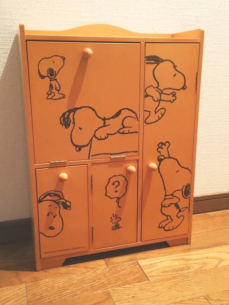 ★スヌーピー★木製ミニチェスト★美品★